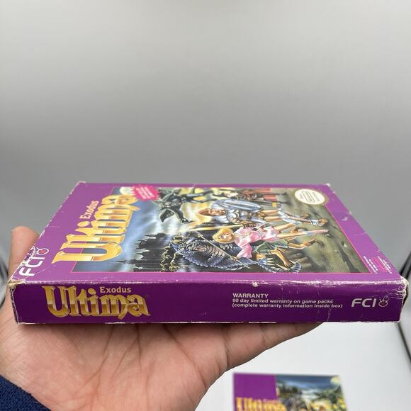 Ultima: Exodus (Nintendo Entertainment System, 1989) CIB Manual Complete - Picture 11 of 14